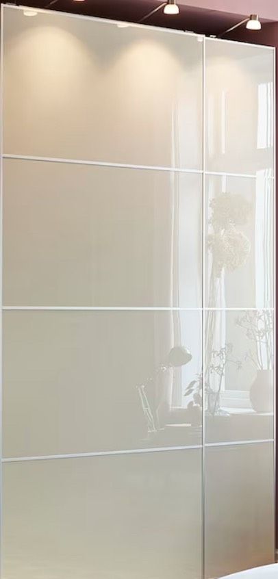 Ikea HOKKSUND Pax Schiebetür-Paneele hellbeige 75x236 cm in Taucha