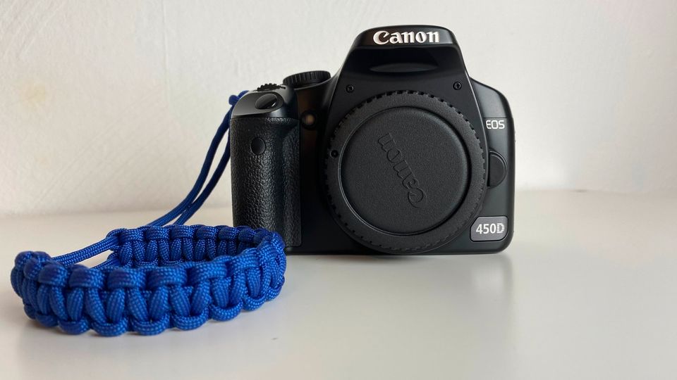 Digitalkamera Canon EOS 450D Kamera Kitobjektiv EF-S 18-55mm in Raschau-Markersbach