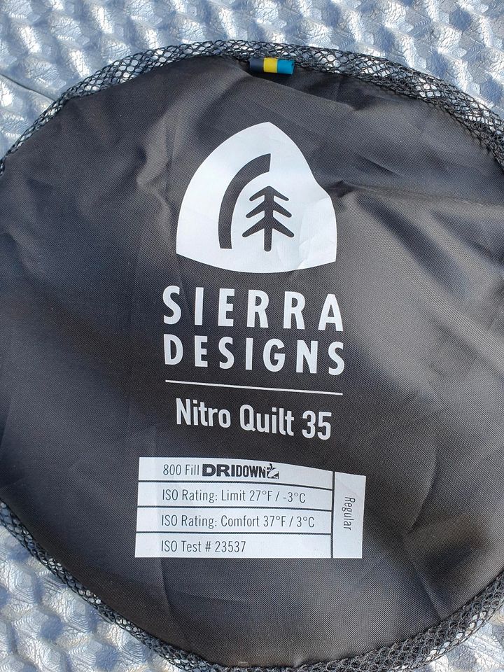 Sierra Designs Nitro Quilt 35 Daune Schlafsack in Tuntenhausen