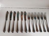 Fischbesteck Fischmesser Gabel Elkington E&CO Nordrhein-Westfalen - Goch Vorschau