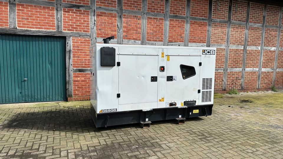 JCB G65QS 65 kVA 11.000 Netto Stromerzeuger Notstrom Generator in Fürstenau