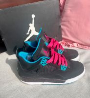 Orig. Girls Air Jordan 4 Retro GS Damen Sneaker UK 3 Gr. 35.5 36 Eimsbüttel - Hamburg Rotherbaum Vorschau