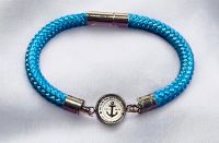 Segeltau Armband mit Cabochon ( Anfängerprojekt ) Altona - Hamburg Iserbrook Vorschau