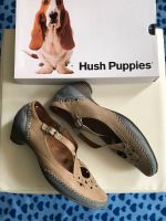 Hush Puppies Ballerinas Gr 6,5, Beige/ Blaugrau, Weite H Sachsen-Anhalt - Naumburg (Saale) Vorschau