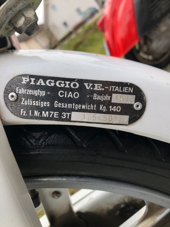 Piaggio Vespa Ciao 50+ in Oberschönegg