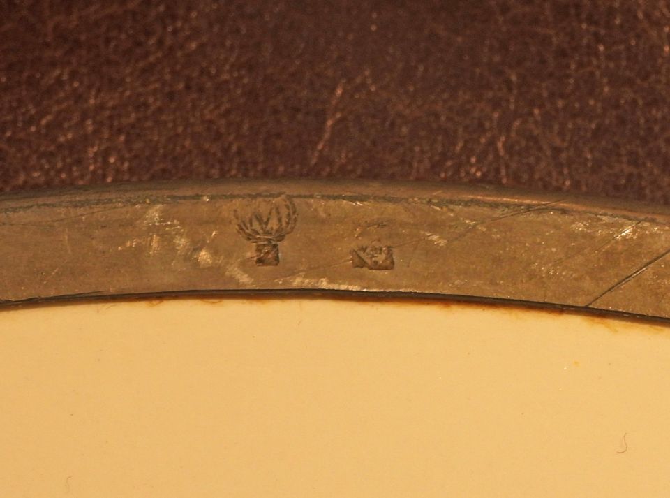 Kuchenplatte Keramik  WMF Wächtersbach Marken Metallmontierung in Adelebsen