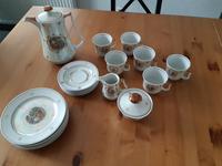 DDR Kaffeeservice für 6 Personen m. Zuckerdose Milchkännchen Baden-Württemberg - Bönnigheim Vorschau