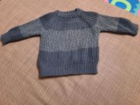 Vertbaudet Strickpullover in blau-grau Gr. 86 Hessen - Bensheim Vorschau