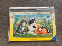 Rahmenpuzzle 15 Teile Katzen Ravensburger ab 3 Bayern - Titting Vorschau