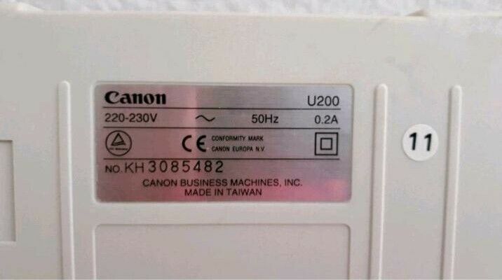 Canon QS 50 , elektrische Schreibmaschine in Mönchenholzhausen