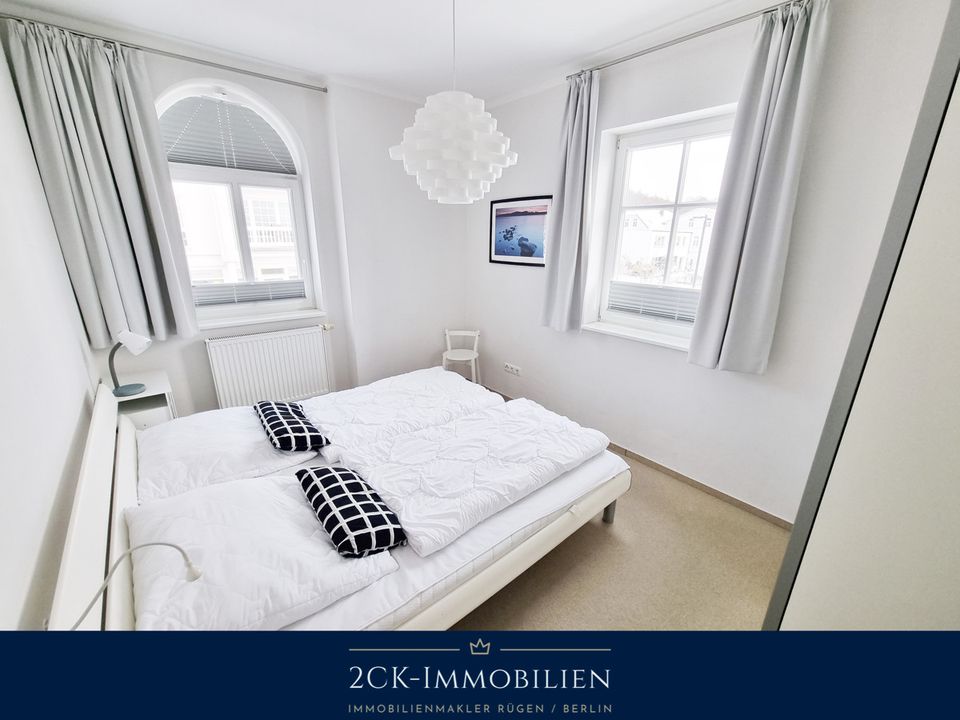 Exklusive 3 Zimmer Eigentumswohnung nahe Seebrücke und Wilhelmstraße im Ostseebad Sellin! Süd-Balkon! in Sellin