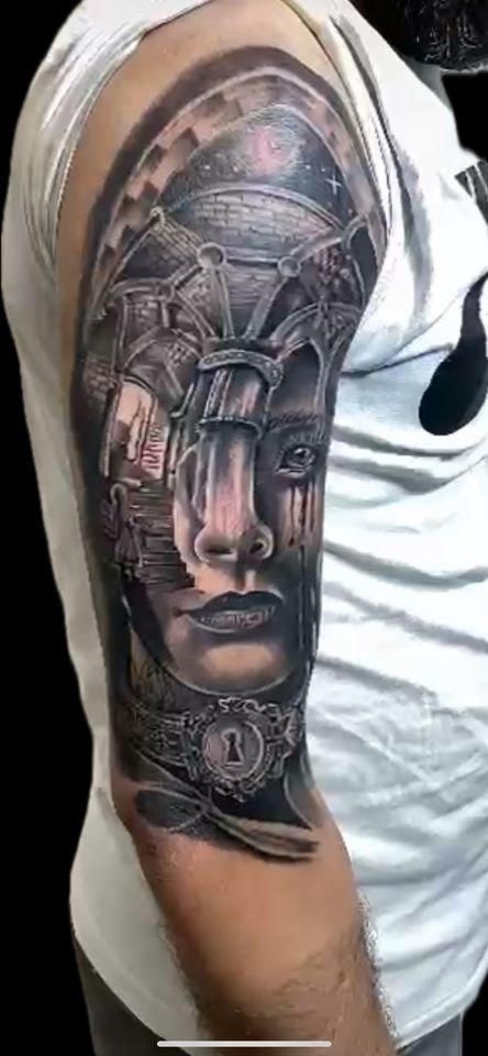 Tattoo tattoos Studio Cover Up Fine liener realistisch Tattoo in Duisburg