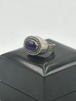 Vintage Design Ring mit Amethyst Stein Silber 835 Berlin - Spandau Vorschau