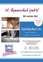 Verkäufer/-in (m/w/d) Rheinland-Pfalz - Andernach Vorschau