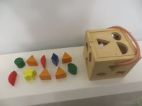 Holzspielzeug - Holzbausteine mit Steckspiel Lichtentanne - Schönfels Gem Lichtentanne Vorschau