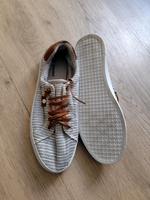 Graceland Flat Schuhe Sneakers Grau Weiß Braun Schnürsenkel Gr 38 Wuppertal - Oberbarmen Vorschau