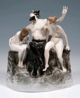 SUCHE Walter Schott "Die Sünde" (Faun mit Nymphen) Rosenthal Bayern - Miesbach Vorschau