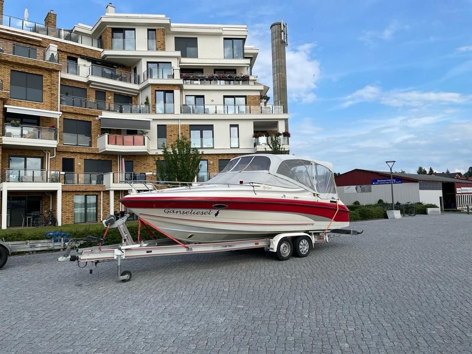 SPORTBOOT, neuer Motor und Antrieb, inkl. ALU-Trailer, Bugstrahlr in Bovenden