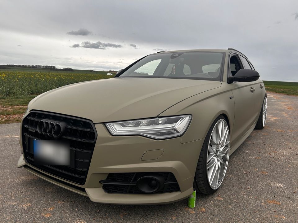 Audi A6 Competition Matrix/Luft/Pano/V8 Sound 2018 CarPlay Tausch in Meerane