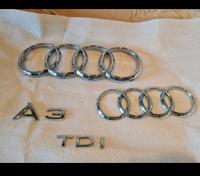 Audi Original A3 Sportback TDI  8V Ringe Silber hinten und Vorne Saarland - Quierschied Vorschau