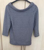 Shirt weiß/blau, U-Boot-Ausschnitt 3/4Arm Baden-Württemberg - Oftersheim Vorschau