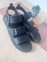 Schwarze Sandalen zu verkaufen Saarland - Dillingen (Saar) Vorschau