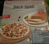 Oetker Pizzabackstein 33cm NEU Nordrhein-Westfalen - Spenge Vorschau