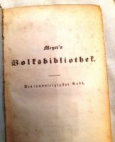 Meyers Volksbibliothek - 14 Bände - Erschienen 1852-1860 Dithmarschen - Brunsbuettel Vorschau
