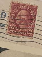 Briefmarken George Washington 2 Cent Briefmarke Bayern - Memmingen Vorschau