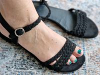 Sandaletten Größe 40 kaum getragen zu verschenken! Niedersachsen - Blender Vorschau