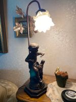 alte Lampe, Junge mit Katze, rustikal, massiv, Hessen - Heusenstamm Vorschau