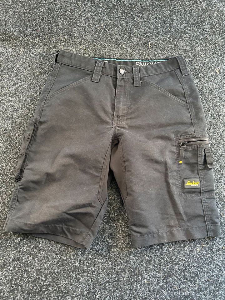 Snickers 6112 LiteWork, 37.5 Arbeitsshorts, schwarz in Elmenhorst Kr Stormarn