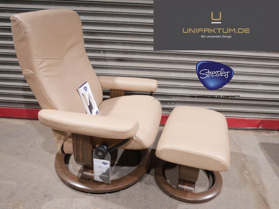 Neu! Ekornes Stressless® Sessel Dover M, beige, Versand gratis in Kalletal