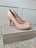 Tamaris Pumps heels beige nude Creme Lack OVP 40 Nordfriesland - Husum Vorschau