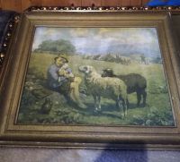 Wandbild Junge mit Schaf Thüringen - Dermbach Vorschau