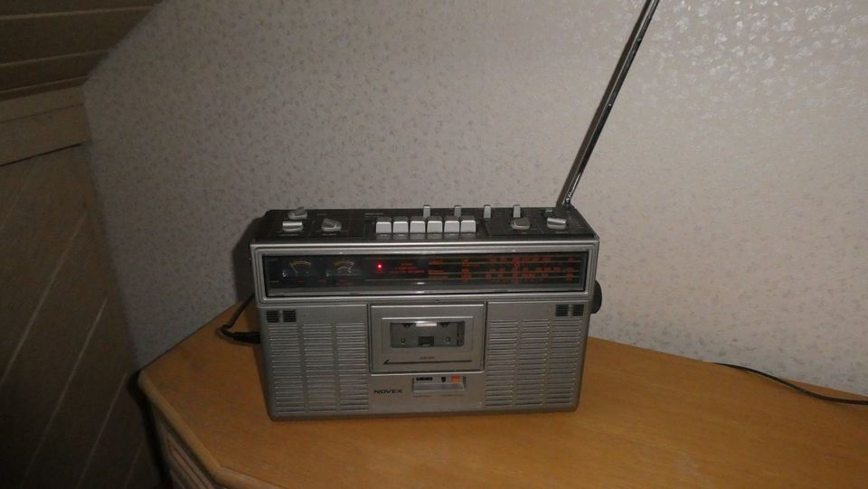 Stereo Radio-Cassettenrekorder Novex - gebraucht - in Beckum