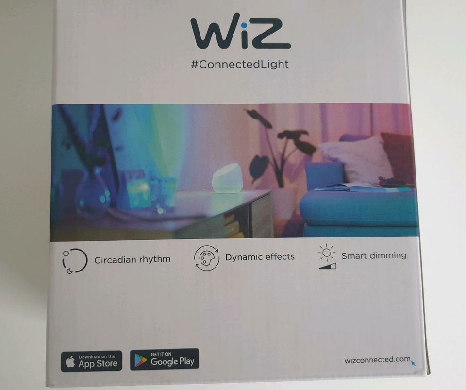 WIZ Smart Tischlampe LED Tischleuchte Dimmbar Sprachsteuerung in Oberhausen
