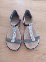 Sandalen Rieker 41 braun Glitzer Bayern - Wolferstadt Vorschau
