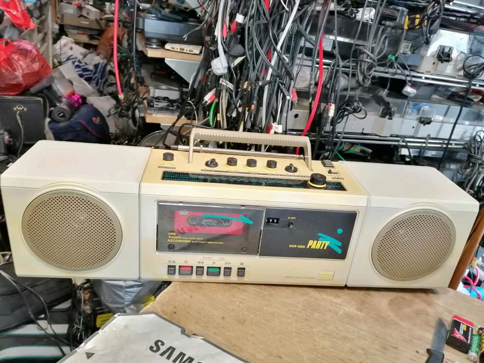 RFT SKR1200 Party, Radio-Cassetten-Recorder, NEUER Antriebsriemen in Berlin