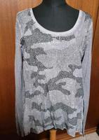 Tredy Shirt Gr. 42 viel Strass camouflage Muster Nordrhein-Westfalen - Ennepetal Vorschau