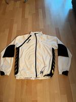 Sportjacke von Hummel, Gr. M, weiß mit Schriftdruck Niedersachsen - Schiffdorf Vorschau