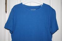 Y.F.K. T-shirt blau uni Gr. 128 Harburg - Hamburg Heimfeld Vorschau