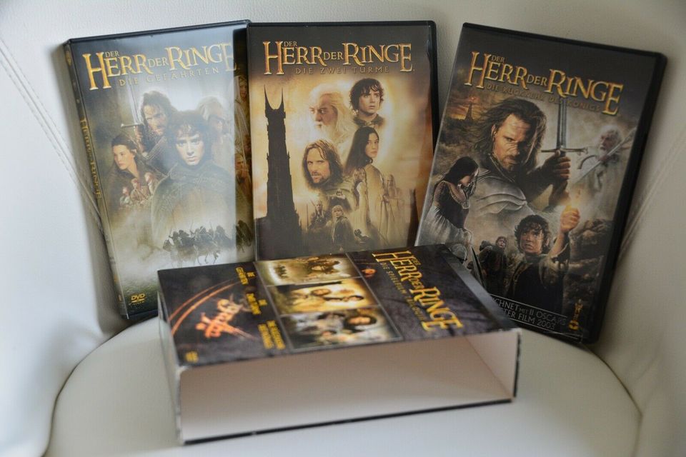 Spielfilm Trilogie „Der Herr der Ringe“ in 3 DVDs - Versand inkl. in Köln