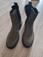 NEUW.  original Via Milano coole Leder Boots khaki Gr. 40 Nordrhein-Westfalen - Kerpen Vorschau