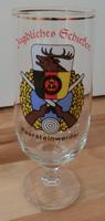 Paarsteinwerder Jagdliches Schießen - DDR Glas Bierglas Brandenburg - Brandenburg an der Havel Vorschau