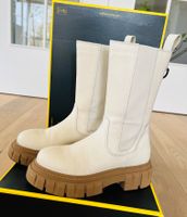 Buffalo Chelsea Boots creme Größe 37 Bielefeld - Dornberg Vorschau