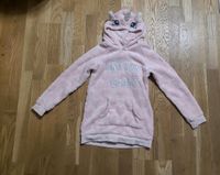 H&M Einhorn Teddy-Fleece Hoodie gr. 122/128 rosa Berlin - Neukölln Vorschau