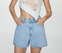 MANGO Jeans Shorts, hellblau, 36 Hamburg-Mitte - Hamburg Neustadt Vorschau
