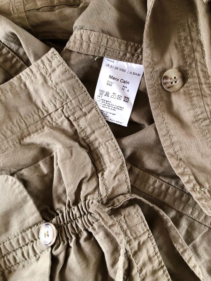 MARC CAIN*LEINEN JACKE*PARKA*OLIV GRÜN*UTILITY*N4*M*40*38* in Osnabrück