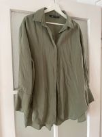 Bluse Oversize khaki grün S Zara München - Schwabing-West Vorschau